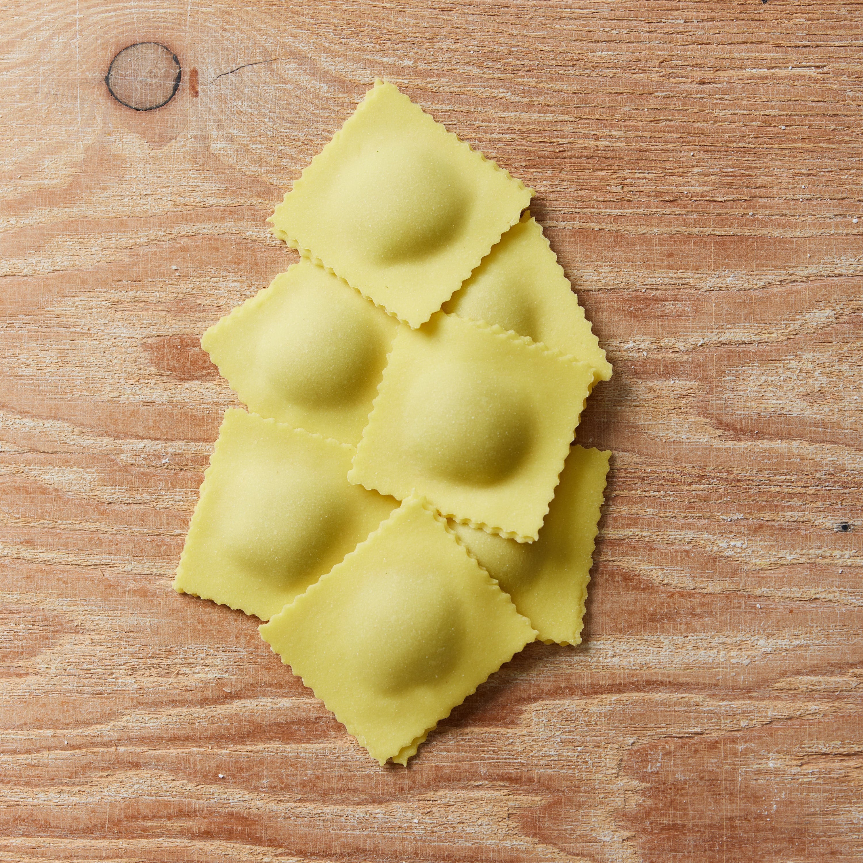 Prawn and Chive Ravioli