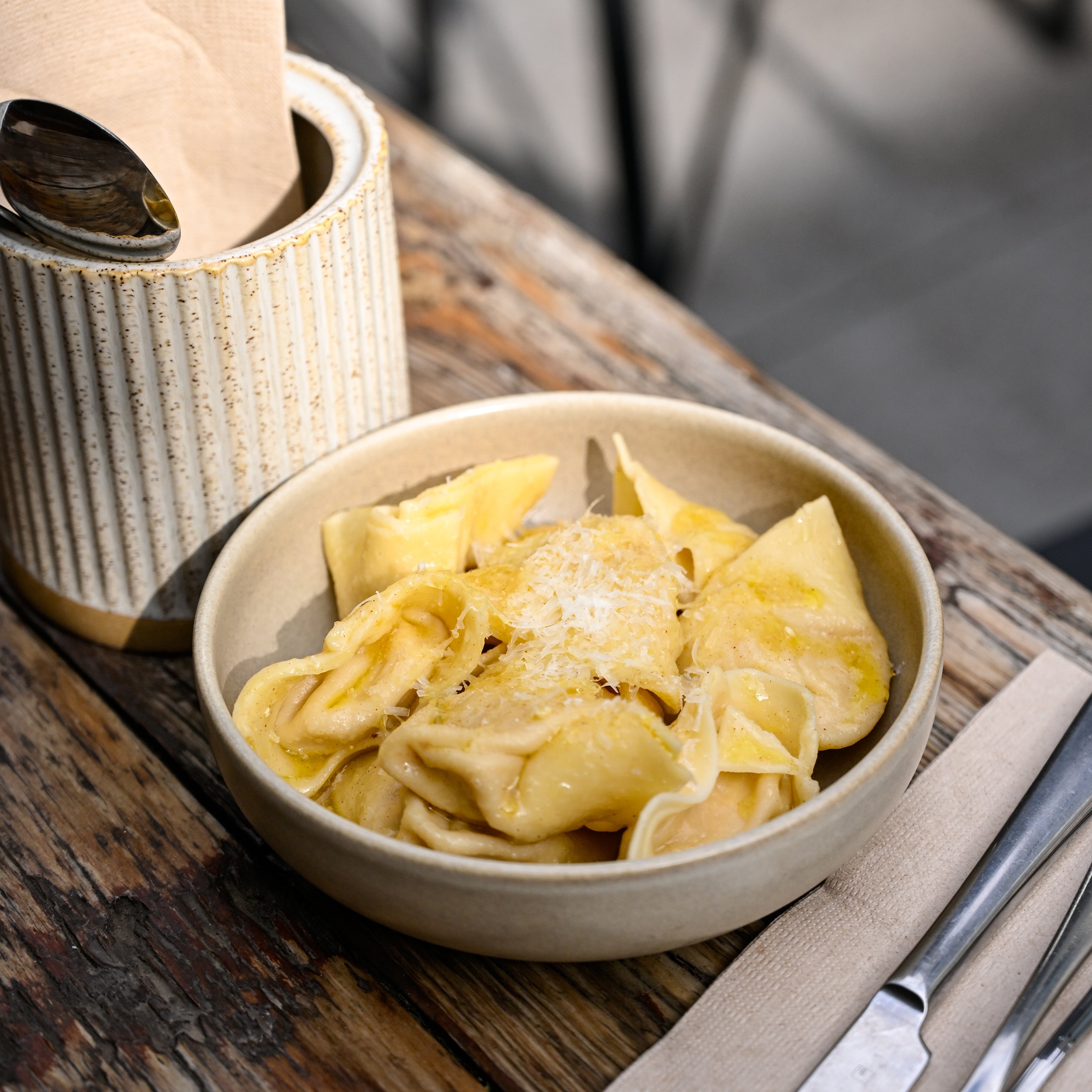 Pumpkin & Ricotta Cappelletti w/ Burro Bruciato